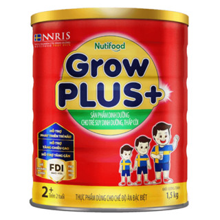  Sữa bột NutiFood Growplus đỏ 1.5kg  các độ tuổi  