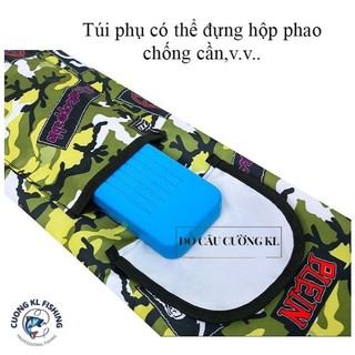 Túi vải dù đựng cần, ô gập gọn (ngăn chính+phụ)