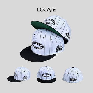   LOCATE  Mũ SNAPBACK BÍT ĐUÔI FIGHT From nón cứng thêu nổi-Mũ đội ngược FITTED CAP 