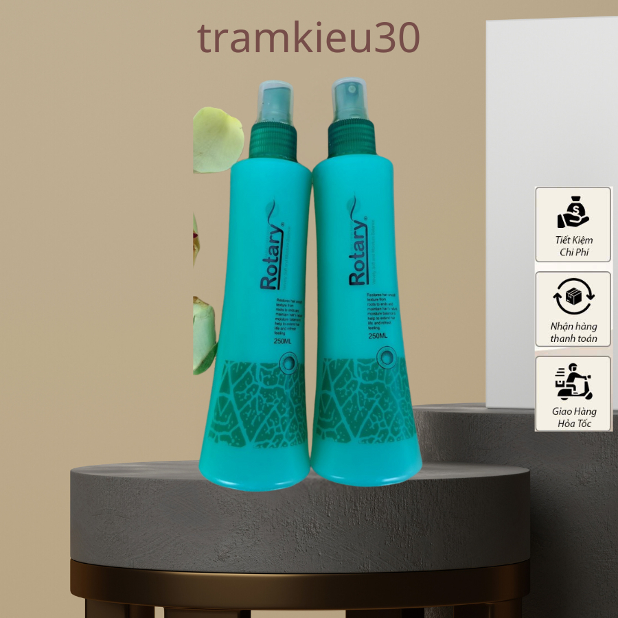 XỊT DƯỠNG TÓC (XANH) ROTARY 250ML