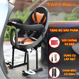 Ghế ngồi xe máy cho bé, Ghế xe máy cho bé ngồi trước & sau yên xe điện, xe số, an toàn có thể để đi Airblade, Nouvo (3)