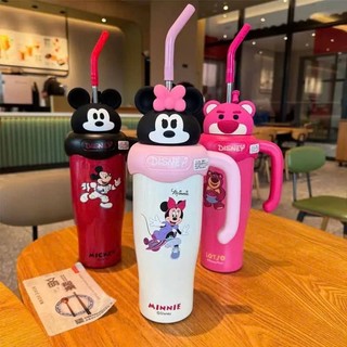  Bình Nước Giữ Nhiệt hoạt hình DISNEY inox dung tích lớn 850ML - Ly Giữ Nhiệt Americano Inox 304 Cao Cấp,Cốc Uống Nước 