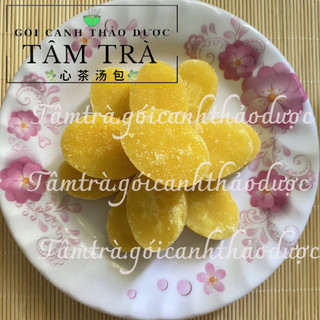 Đường Tán Vàng (Đường Thẻ Vàng dạng thỏi) -Tâm Trà Gói Canh Thảo Dược