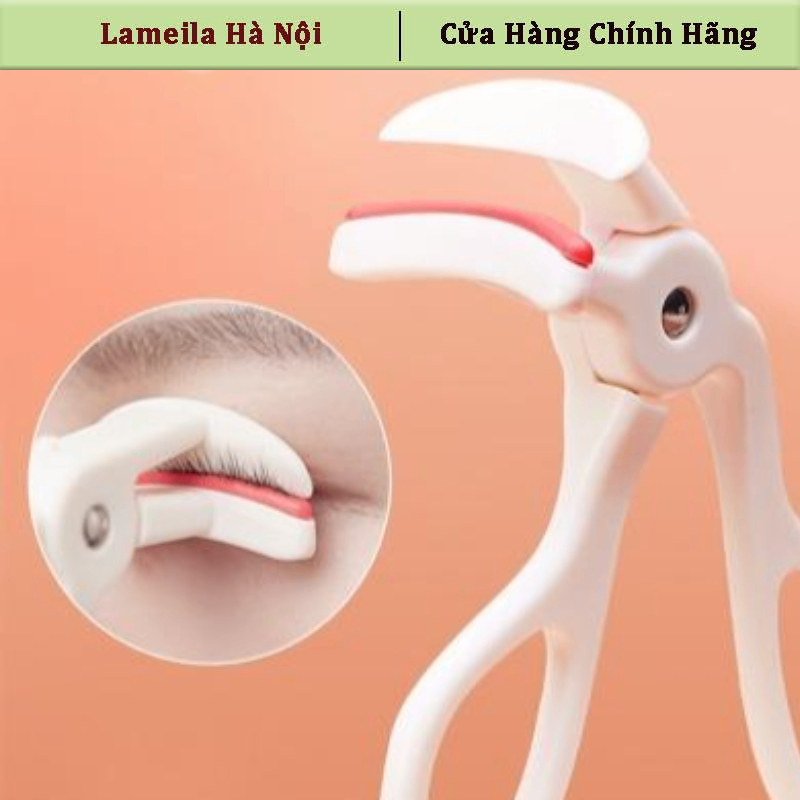 Bấm Mi GECOMO Kẹp Mi, Bấm Mi Góc Bằng Nhựa Làm Cong Lông Mi Dài Lâu LAMEILA