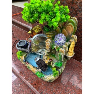 Thác nước phong thủy nuôi cá mẫu mới