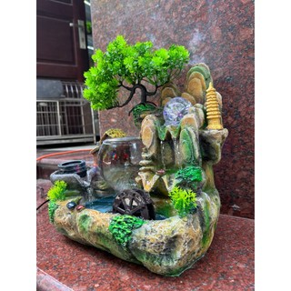 Thác nước phong thủy nuôi cá mẫu mới