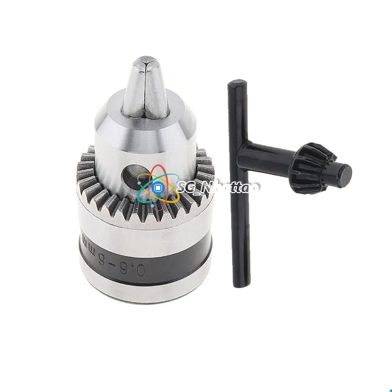 Đầu kẹp mũi khoan B10 5mm có khóa vặn