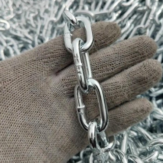 xích hàn sắt mạ kẽm xích chó Ø 3,4,5 dài 1m5, 2m đủ size từ nhỏ đến lớn đa năng có móc chống xoắn