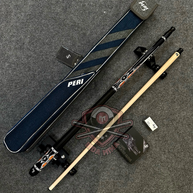 [Peri] Cơ/Gậy Bida Lỗ/Pool Peri PD10 ngọn P20 (Kèm Phụ Kiện Chính Hãng)