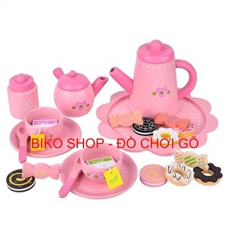Đồ chơi ấm trà bằng gỗ cho bé( nhiều mẫu) 𝐁𝐈𝐊𝐎 𝐒𝐇𝐎𝐏