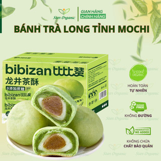  Bánh Bibizan Bánh Trà Long Tỉnh Mochi Mềm Dẻo Không Đường 