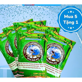 6 Gói Tổng Hợp Lão Đại - Cám Tổng Hợp Bao Xanh Dành Cho Mọi Loại Chim Cảnh