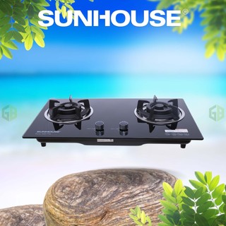 Bếp gas âm kính cao cấp sunhouse shb7736 - bảo hành tại nhà 24 tháng
