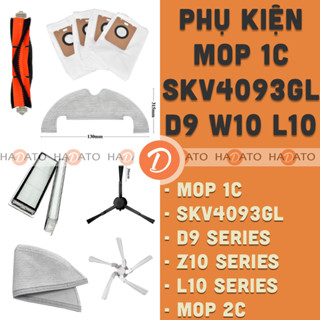 Phụ kiện robot XIAOMI VACUUM MOP 1C 1T F9 SKV4093GL Dreame D9 Dreame Bot Z10 Pro F9 D9 Pro D9 Max Mijia Mop 1C [C] ####
