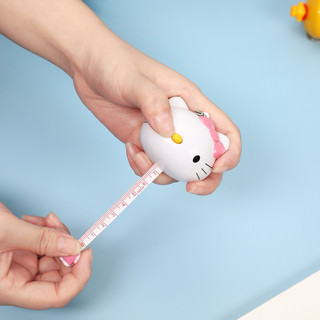Móc khóa thước dây Hello Kitty & Doremon