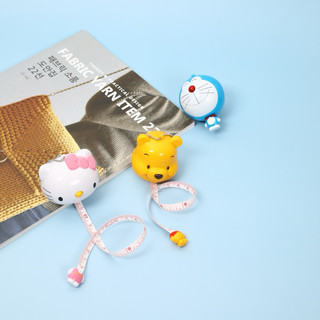 Móc khóa thước dây Hello Kitty & Doremon