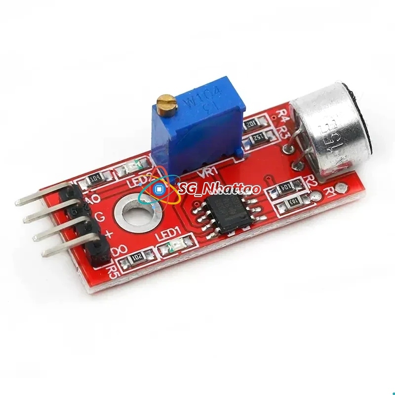 KY-037 Mô-đun phát hiện cảm biến micrô âm thanh độ nhạy cao cho Arduino AVR PIC