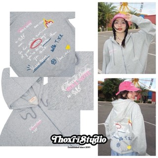 Áo Khoác Nỉ Nam Nữ Form rộng Soul Note Họa Tiết Cute Nổi Bật Nhiều Màu, Áo Hoodie nỉ bông siêu ấm