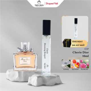 Tinh dầu nước hoa Nữ Cherie Blooming Bouquet 10ml chính hãng Très Bien hương dịu dàng nữ tính
