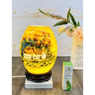 Đèn xông tinh dầu cao 21cm