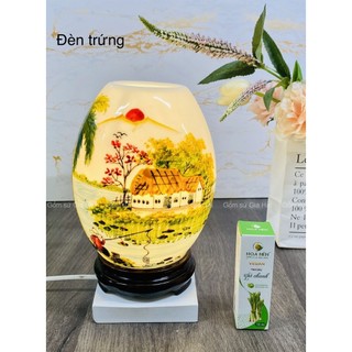Đèn xông tinh dầu cao 21cm