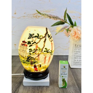 Đèn xông tinh dầu cao 21cm
