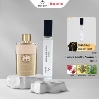 Tinh dầu nước hoa Nữ Gucci Guilty 10ml chính hãng Très Bien hương Hoa tử đinh hương Gợi cảm