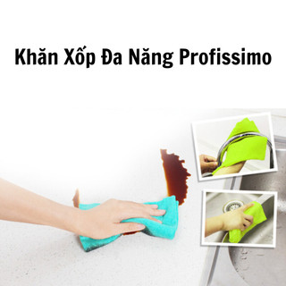 KHĂN LAU ĐA NĂNG XỐP VẢI PROFISSIMO ĐỨC
