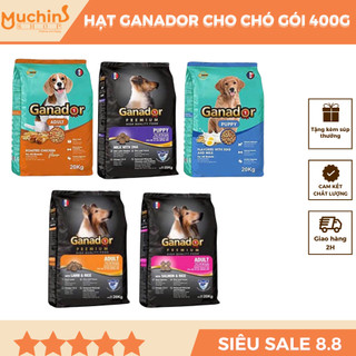 Thức ăn Hạt cho Chó trưởng thành Ganador Gói 400g Xuất Xứ Pháp - Hạt cho chó Ganador bổ sung dinh dưỡng - Muchinshop