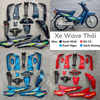Bộ Dàn Áo TD Wave Thái - Wave Nhỏ Cao Cấp [Tặng Tem 3 Lớp] Bộ Nhựa Wave 110 Nhựa Dẻo Nguyên Sinh