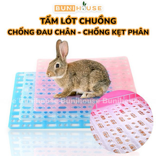 Miếng lót chuồng êm chân cho Thỏ Bọ ú Chinchillas - lót chuồng chống đau chân hạn chế kẹt phân Bunihouse