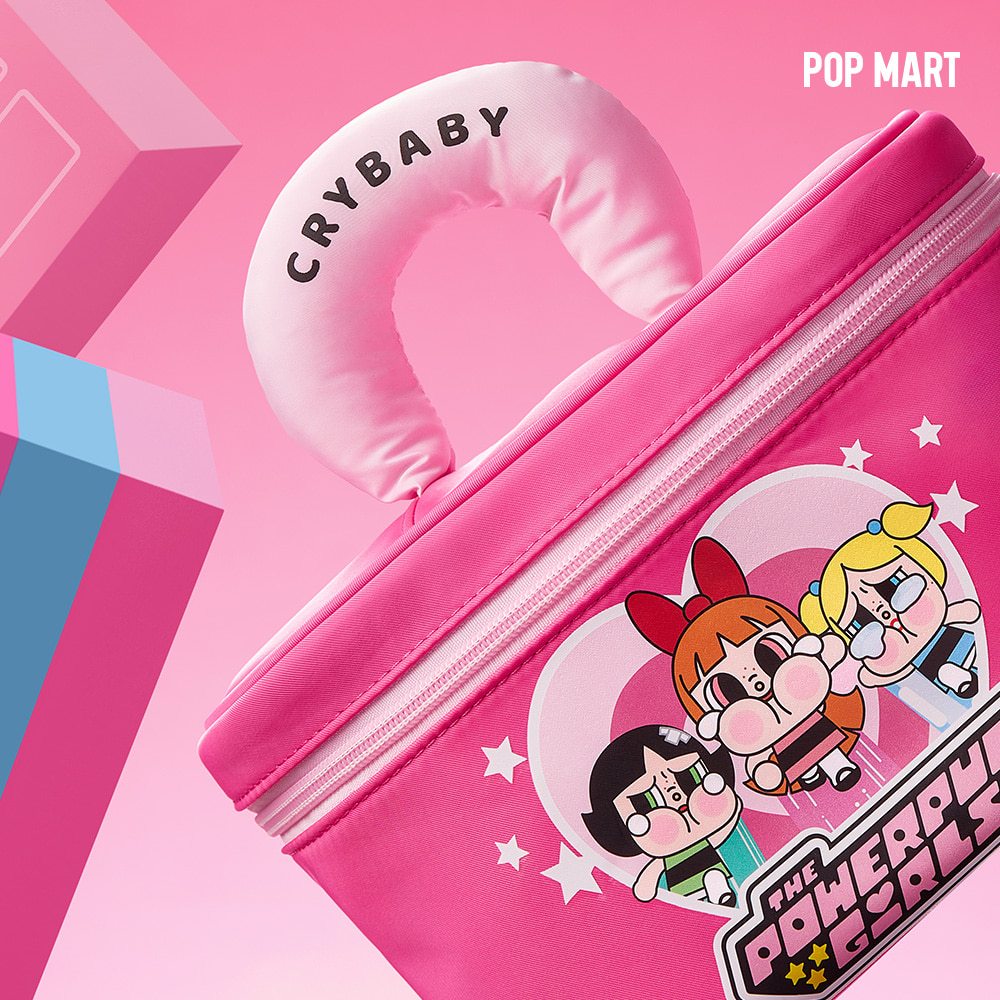POP MART × POWERPUFF GIRLS CRYBABY Series-Cosmetic Bag