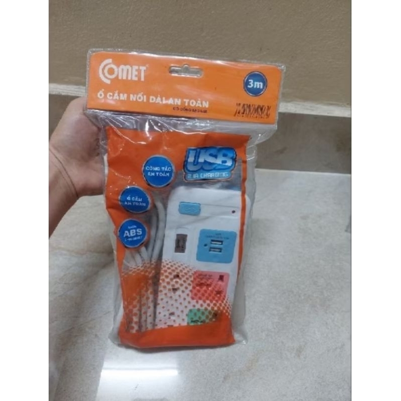 Ổ cắm nối dài Comet USB CES 4223