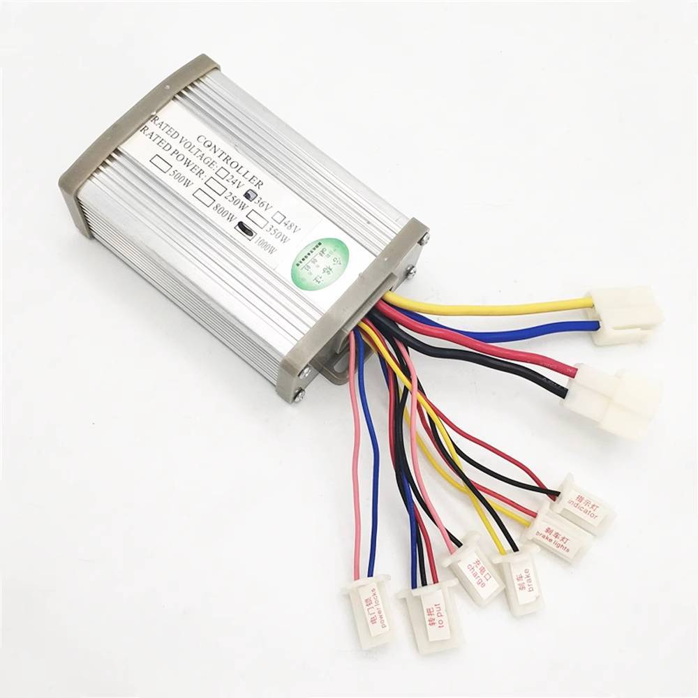 Bộ điều tốc motor 24V 36V 800W 1000W có chổi than, điều tốc motor 36V, điều tốc motor giảm tốc 24V
