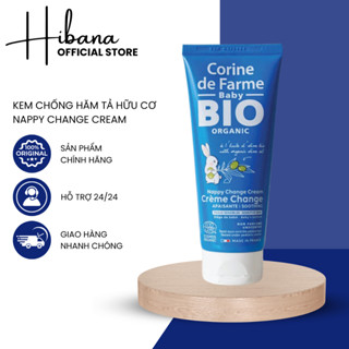 Kem chống hăm tã hữu cơ Corine de Farme Organic Soothing Nappy Change Cream 100ml