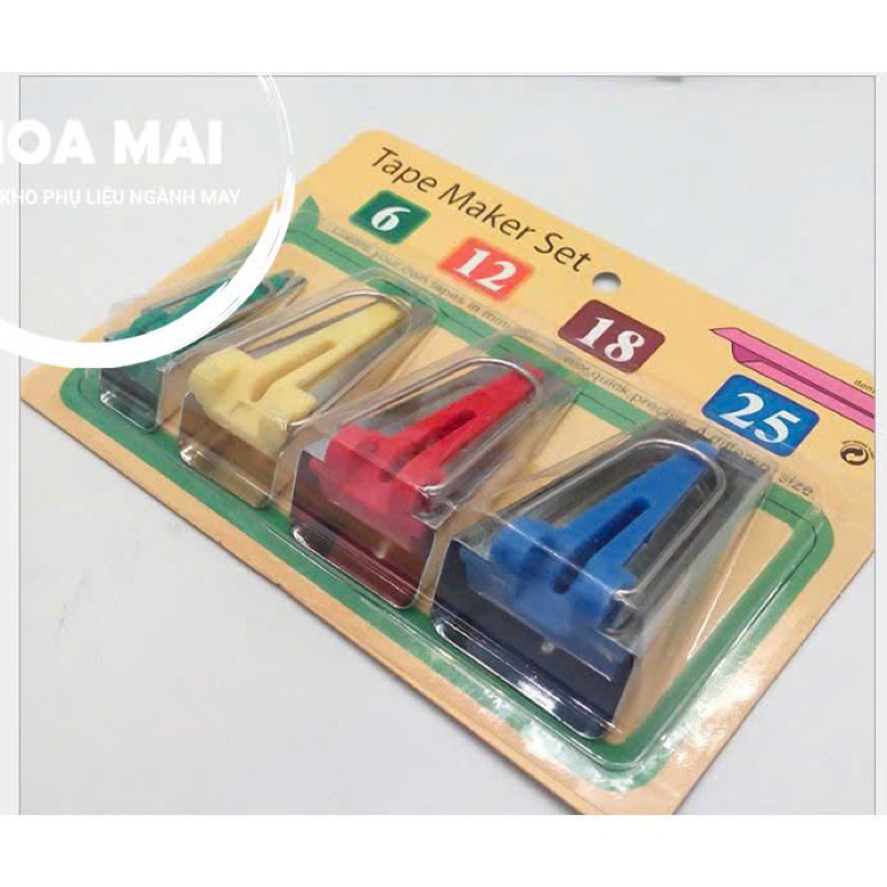 Bộ 4 cữ ủi làm dây viền