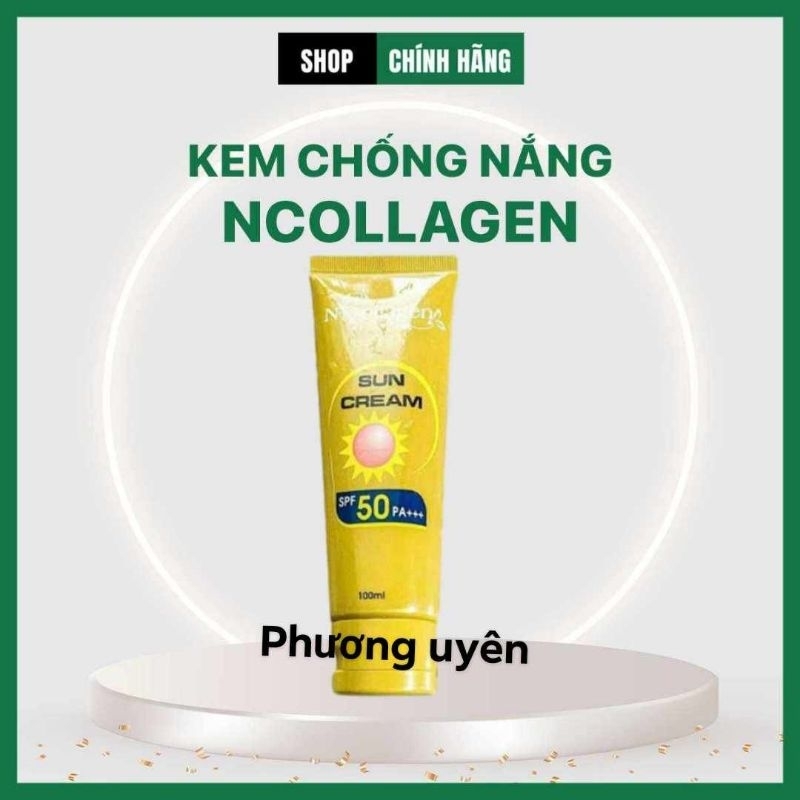 KEM SUN CHỐNG NẮNG NCOLLAGEN