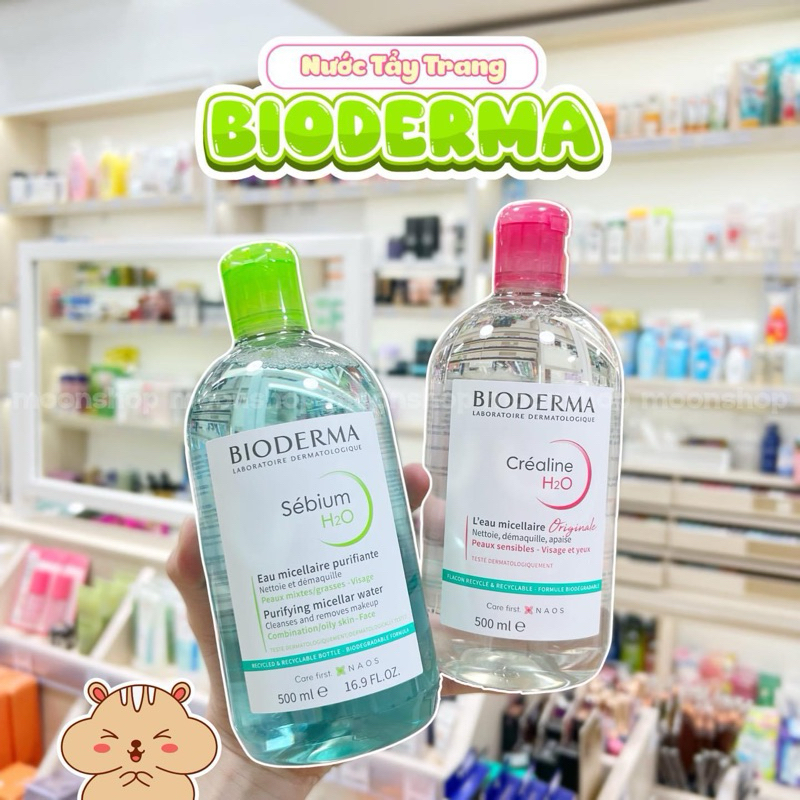 TẨY TRANG BIODERMA 500ML - CHAI