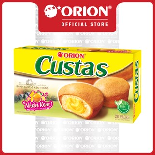 Hộp 20 gói bánh Orion Custas (470g)