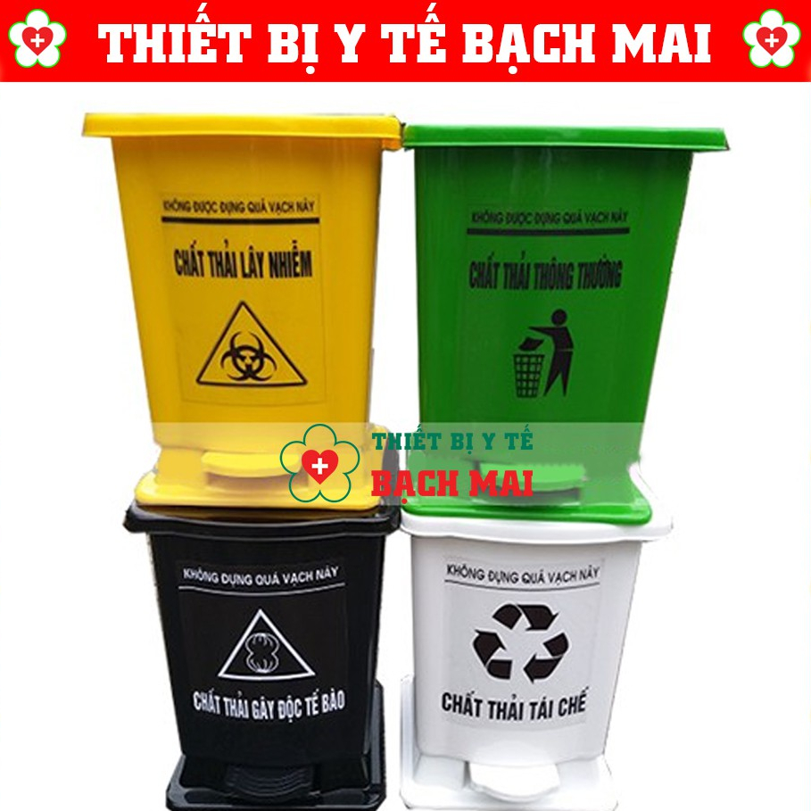 Thùng Đựng Rác Thải Y Tế 15 Lít