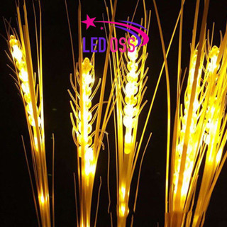  Đèn Led Bông Lúa Đèn Led trang trí Set 10 15 bông Trang Trí Bông lúa Vàng Trang Trí Ban Thờ Phòng Khách Kèm Phích 