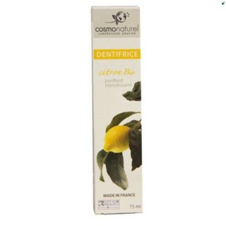 Kem đánh răng hữu cơ Gravier hương chanh 75ml