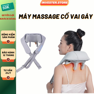 Máy Massage Cổ Vai Gáy 6D Giảm Đau Mỏi Cải Thiện Sức Khỏe Cho Văn Phòng Người Cao Tuổi-vd.store