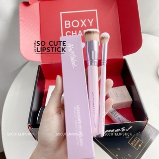 Set 2 Cọ Half Caked Airbushed Complexion Duo (Cọ Nền và Cọ Che Khuyết Điểm)