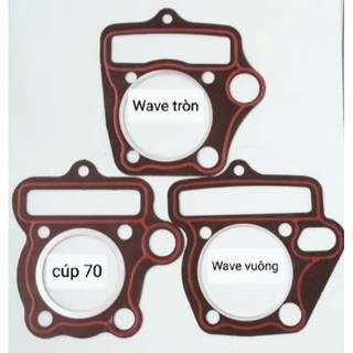 Ron Kilat đỏ đen Wave ,cúp x 1.cái...