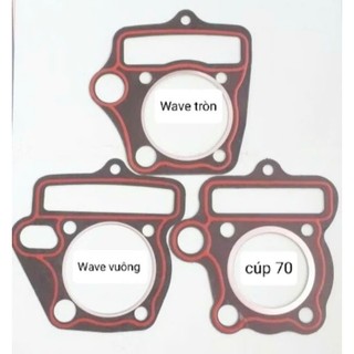 Ron Kilat đỏ đen Wave ,cúp x 1.cái...