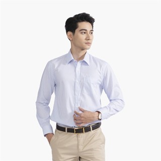 ÁO SƠ MI DÀI TAY NAM ARISTINO BUSINESS KẺ SỌC XANH 1LS06702