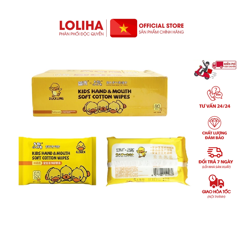 📛FREESHIP📛 Combo 5 Thùng 10 gói giấy ướt hình thú kháng khuẩn (GIAO NGẪU NHIÊN)
