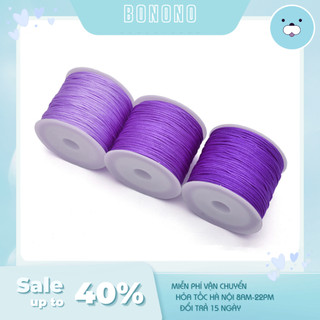 [P10] Cuộn dây đan vòng handmad Polyester 45m dày 0.8mm