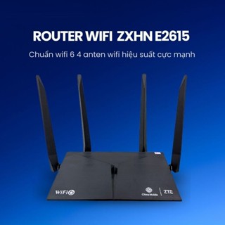 [ English ] Bộ phát wifi Router wifi zte zxhn e1600 e2615 e2603 ,wifi 6,ax1800 wifi dual band 2 băng tần